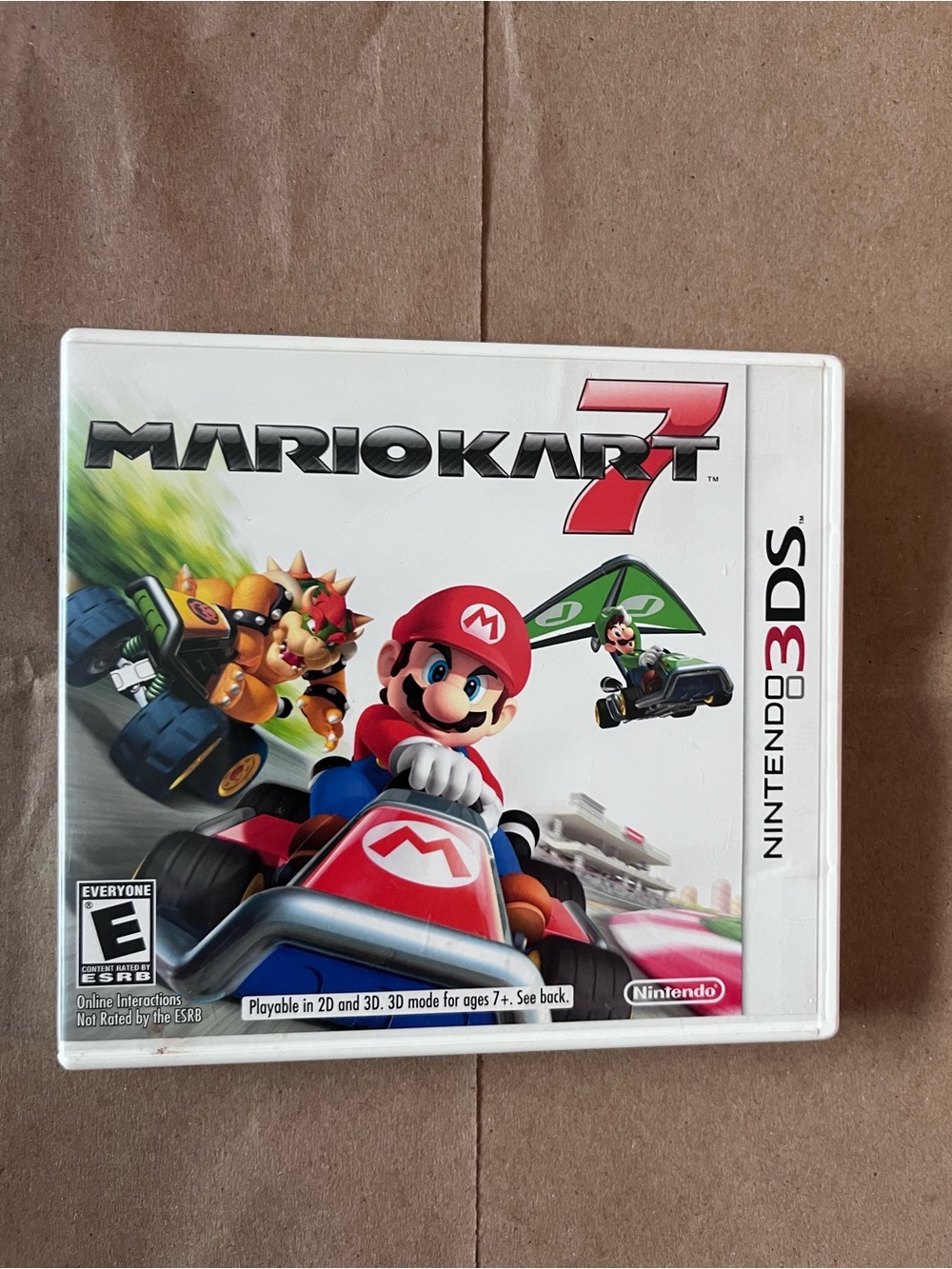 Nintendo 3DS Mario Kart 7 Game Cartridge